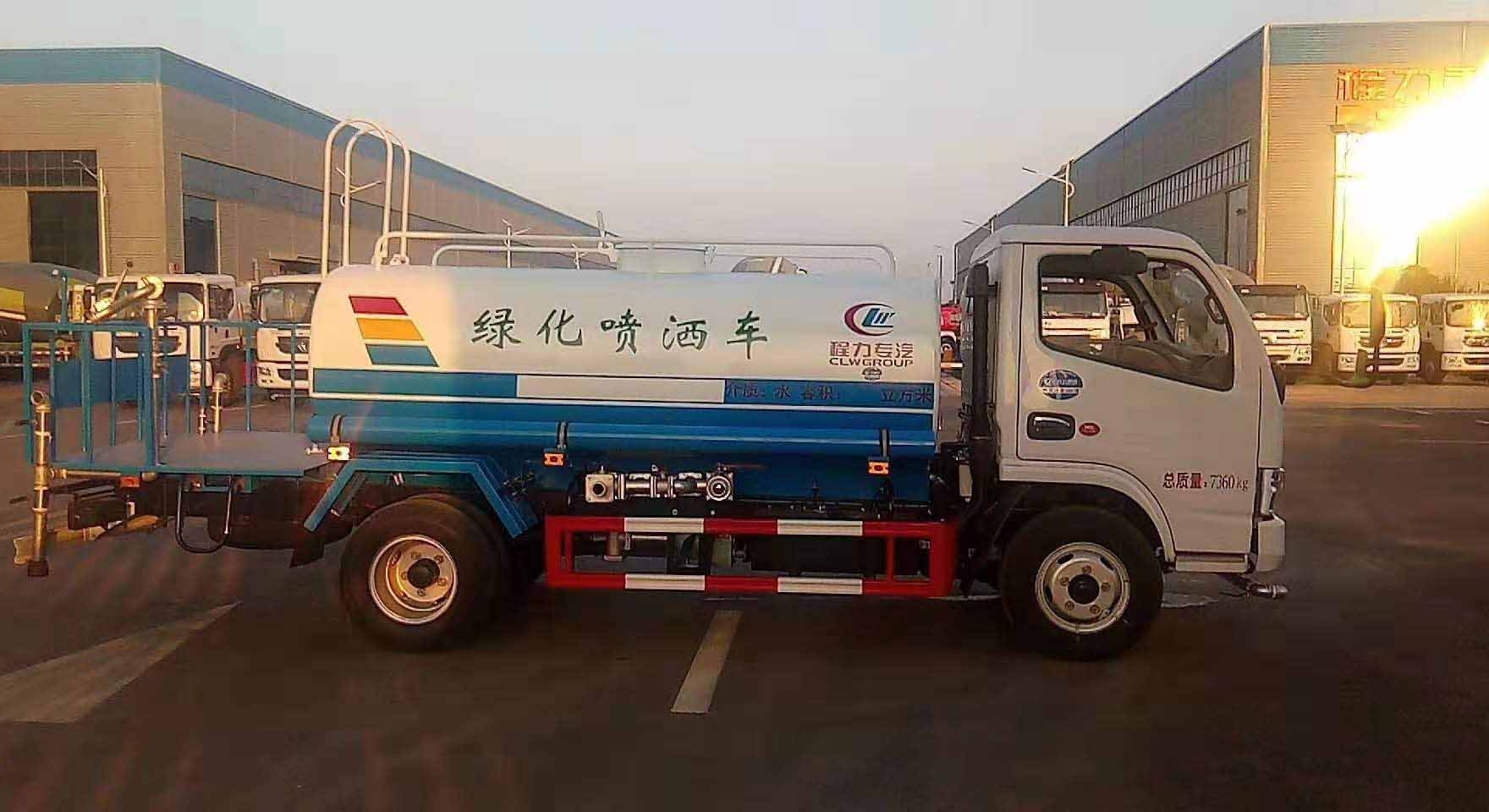 天然气5方洒水车