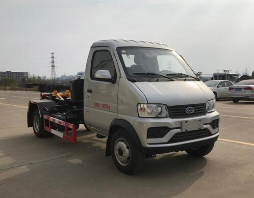 程力威牌CLW5030ZXX6RL型车厢可卸式垃圾车