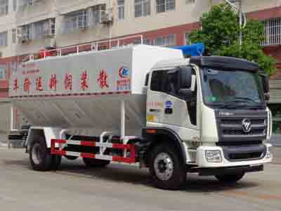 程力威牌CLW5161ZSLB5型散装饲料运输车