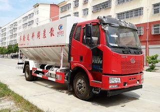 程力威牌CLW5180ZSLC5型散装饲料运输车